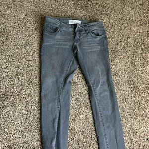 Grey skinny jeans